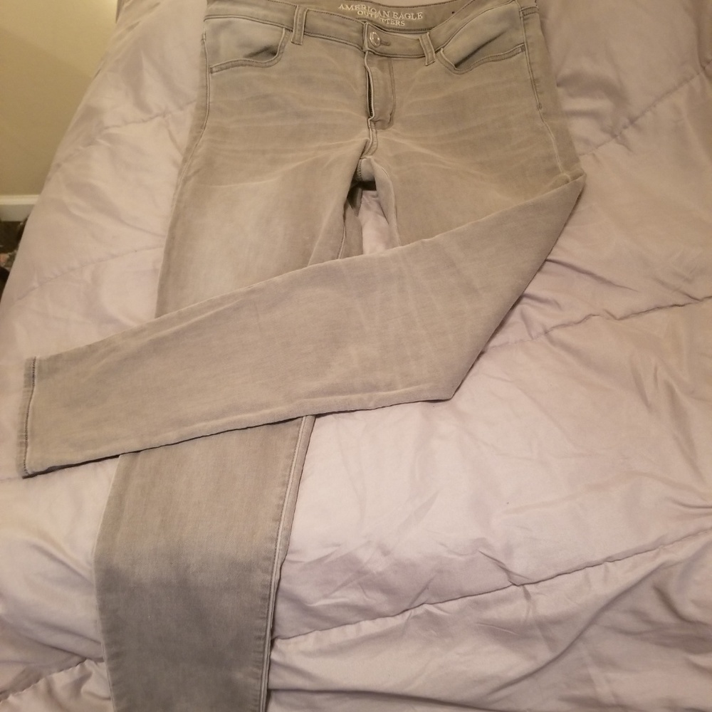 Black And Gray Denim